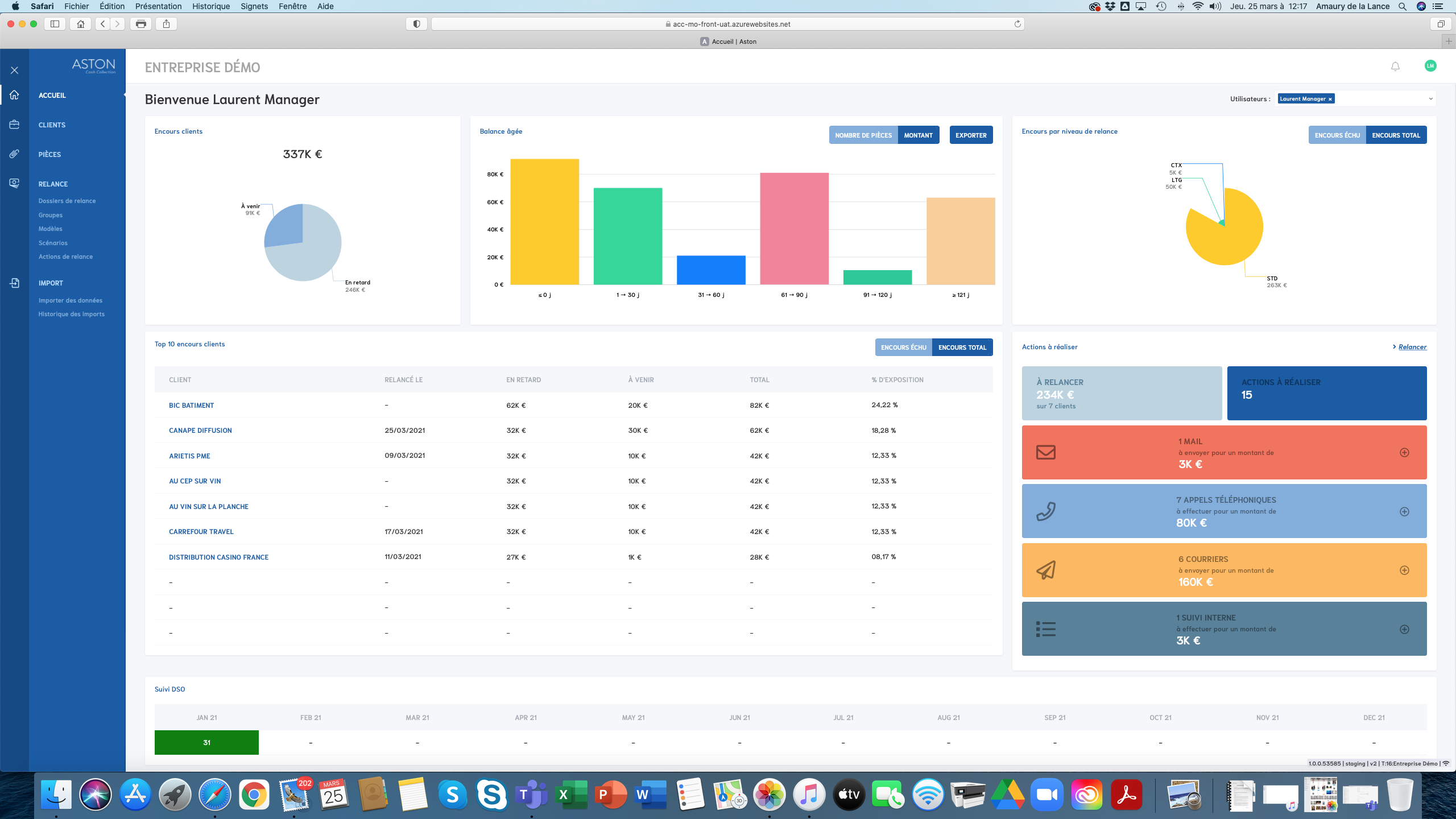 screenshot of Aston AI